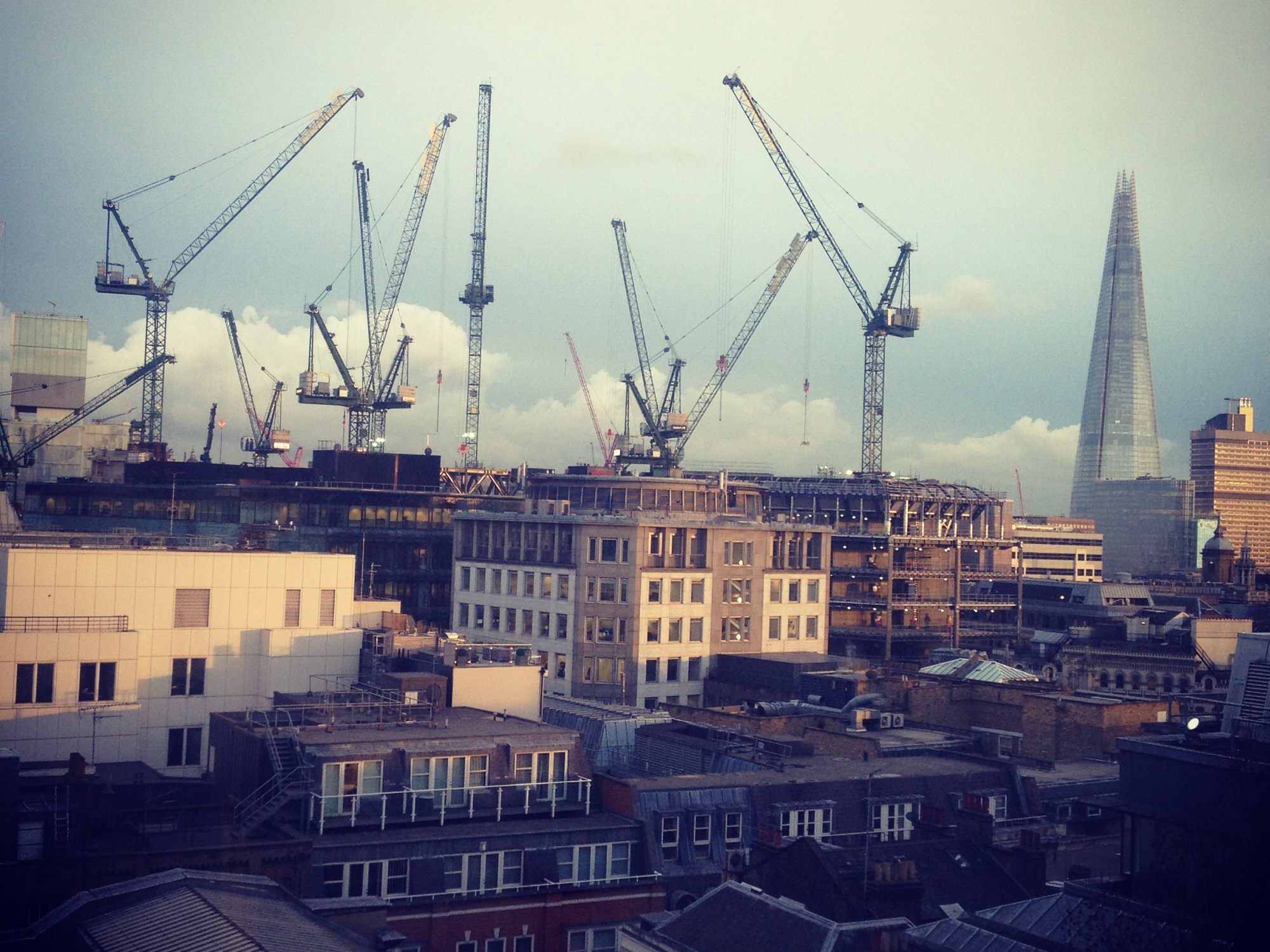 London Skyline City Skyscrapers Buildings