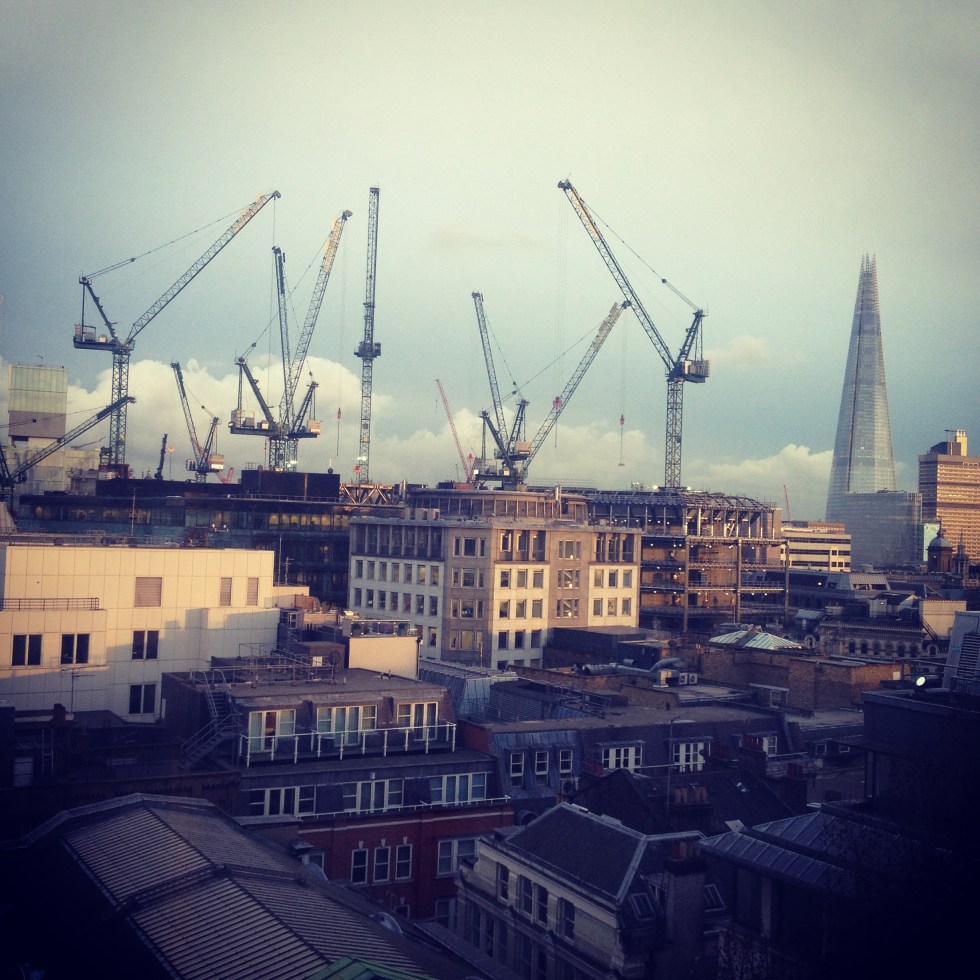 London Skyline City Skyscrapers Buildings