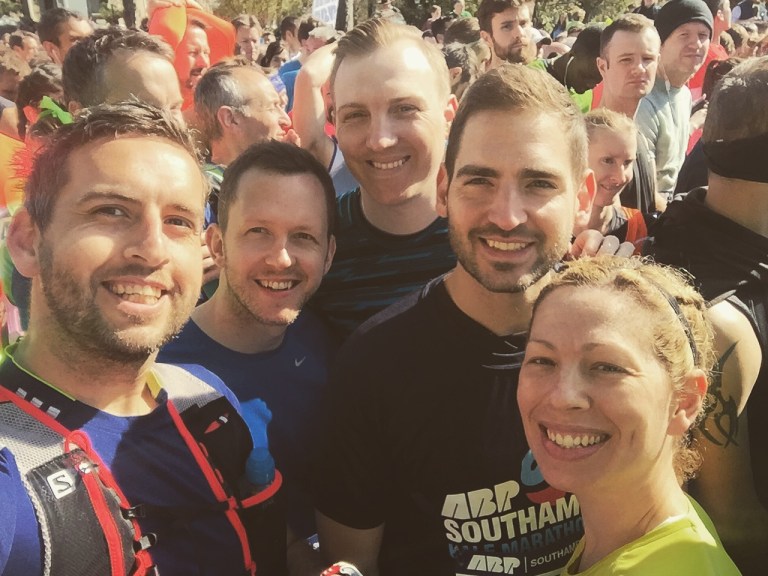 ABP Southampton Half Marathon Selfie
