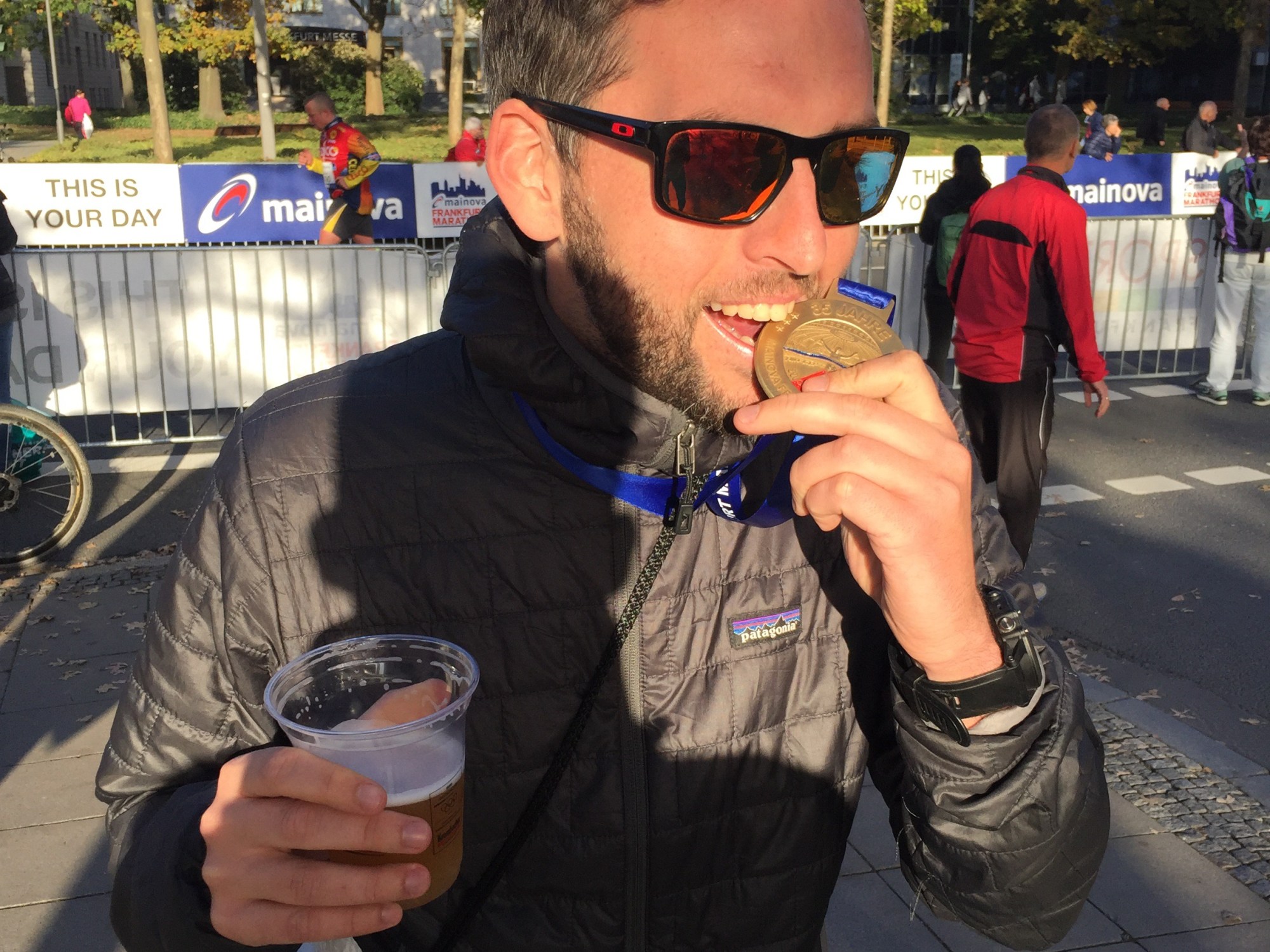 Frankfurt marathon medal