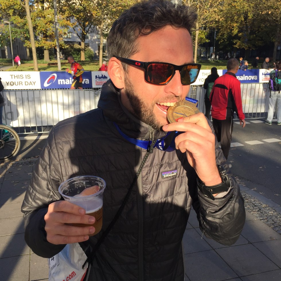 Frankfurt marathon medal