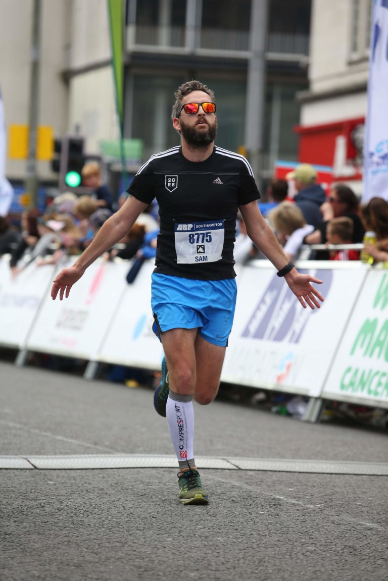 ABP Southampton Marathon finish