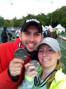 Stockholm marathon medal