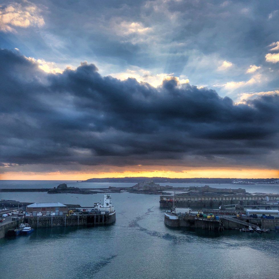 St Helier sunset