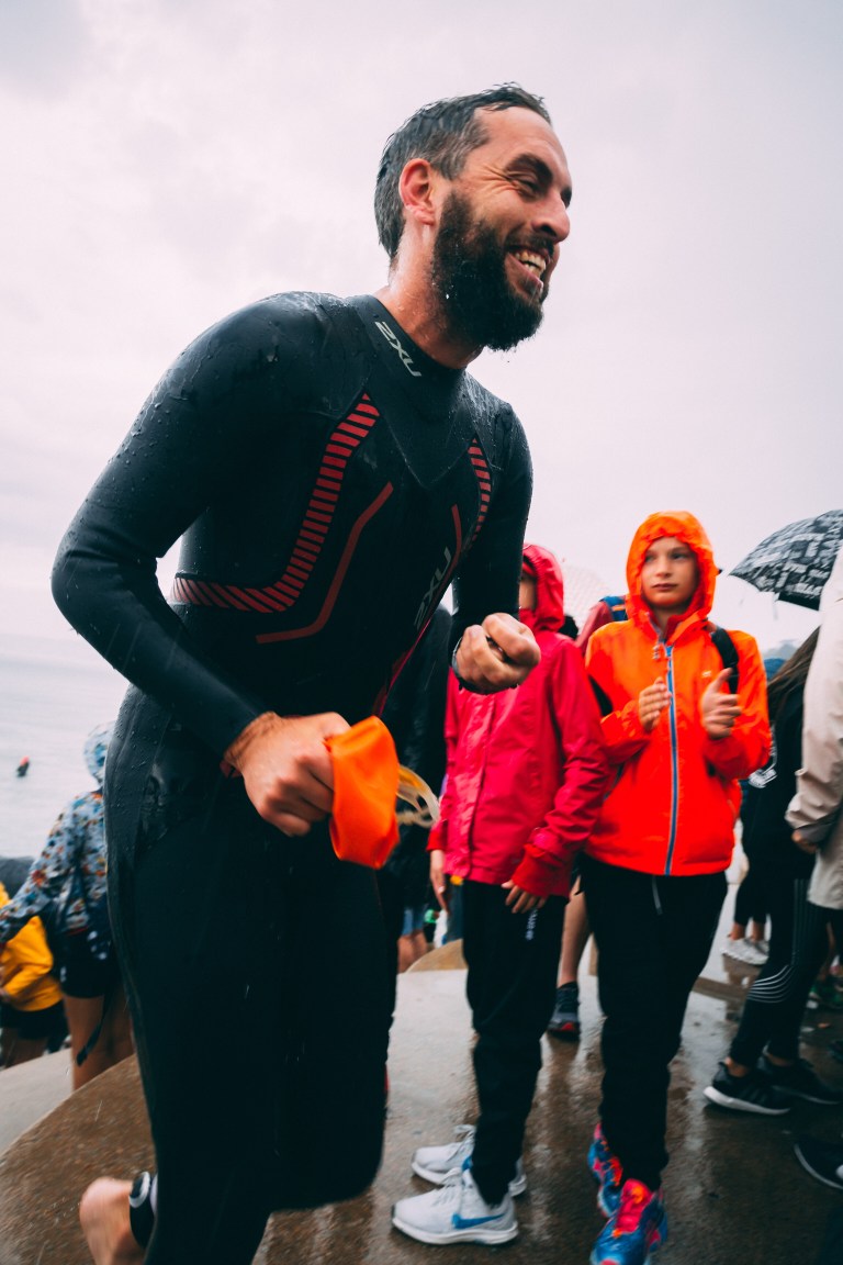 Jersey Triathlon 2018 swim 2XU SamStaggersOn